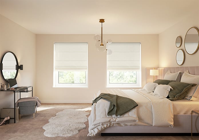 Foxford, Cashmere - Motorised Roman Blind - Image 8